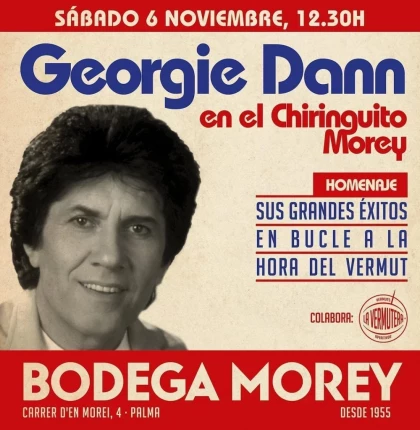 Georgie Dann en el Chiringuito Morey