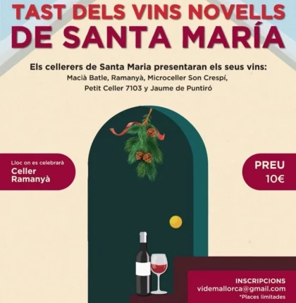 Presentació i tast dels vins novells de Santa María