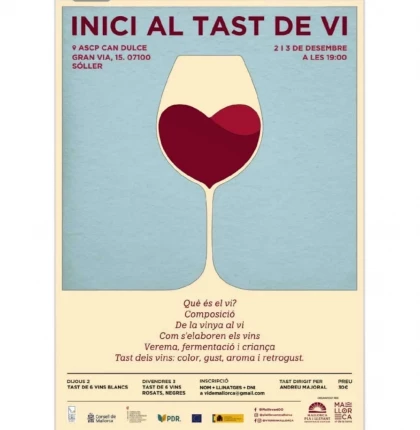 Curso de Inici al tast de vi de Vi de la Terra de Mallorca 2