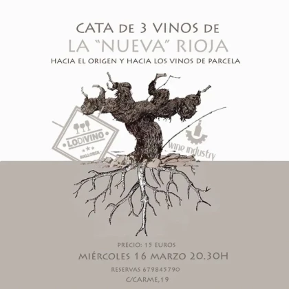 Cata de 3 vinos de la "Nueva" Rioja en Lo Divino