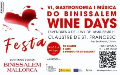 Fiesta Winedays 2022 en el Claustre de Sant Francesc